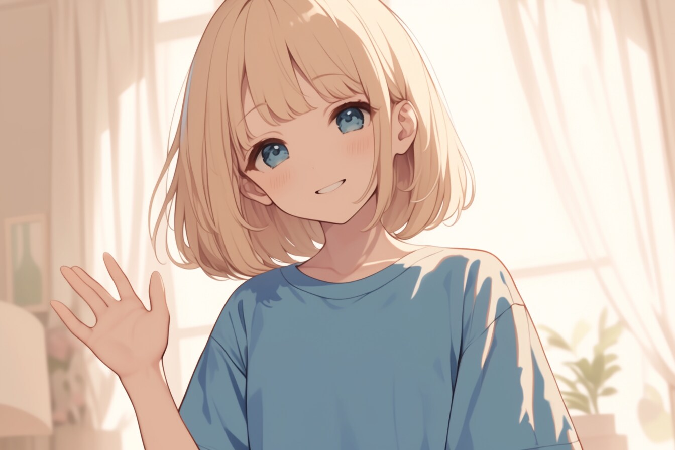 マッシュカットの子✨14