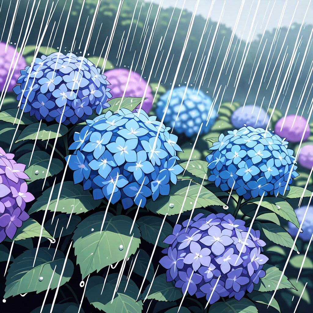 紫陽花