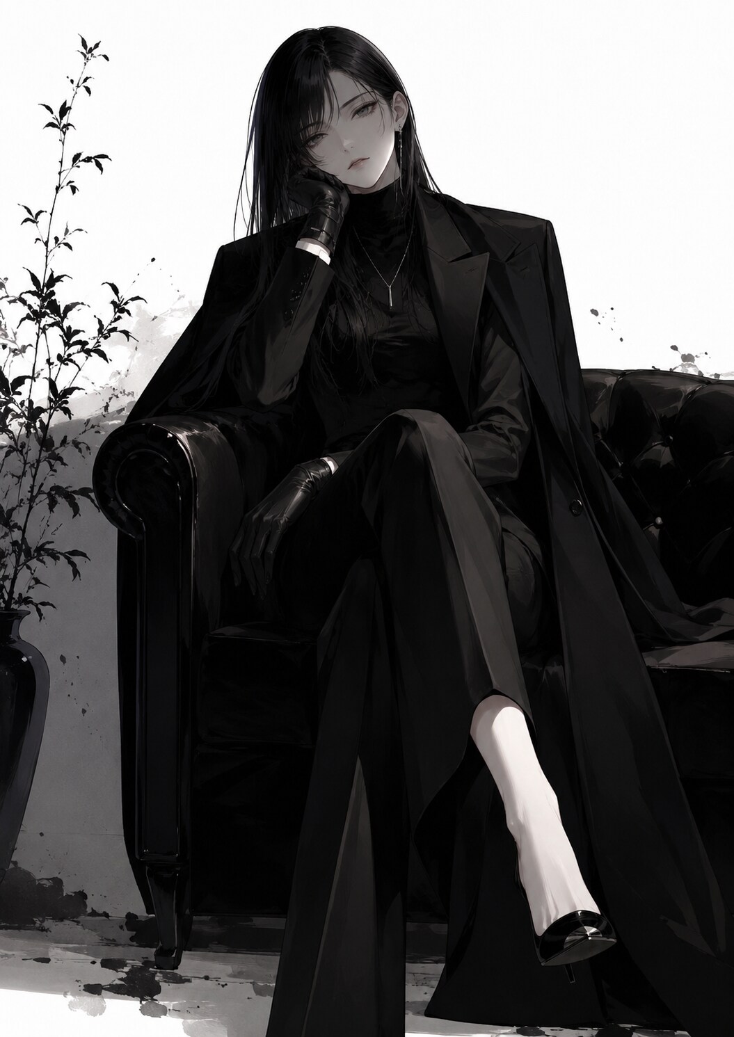 裏社会系女子 | の人気AIイラスト・グラビア