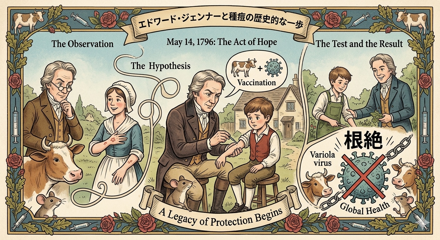 Jenner, Phipps, and the Dawn of Vaccination | の人気AIイラスト・グラビア
