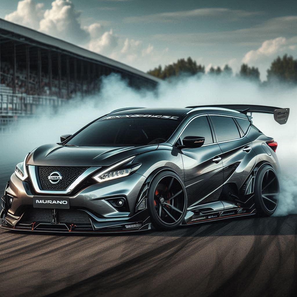 日産ムラーノのドリ車 | の人気AIイラスト・グラビア