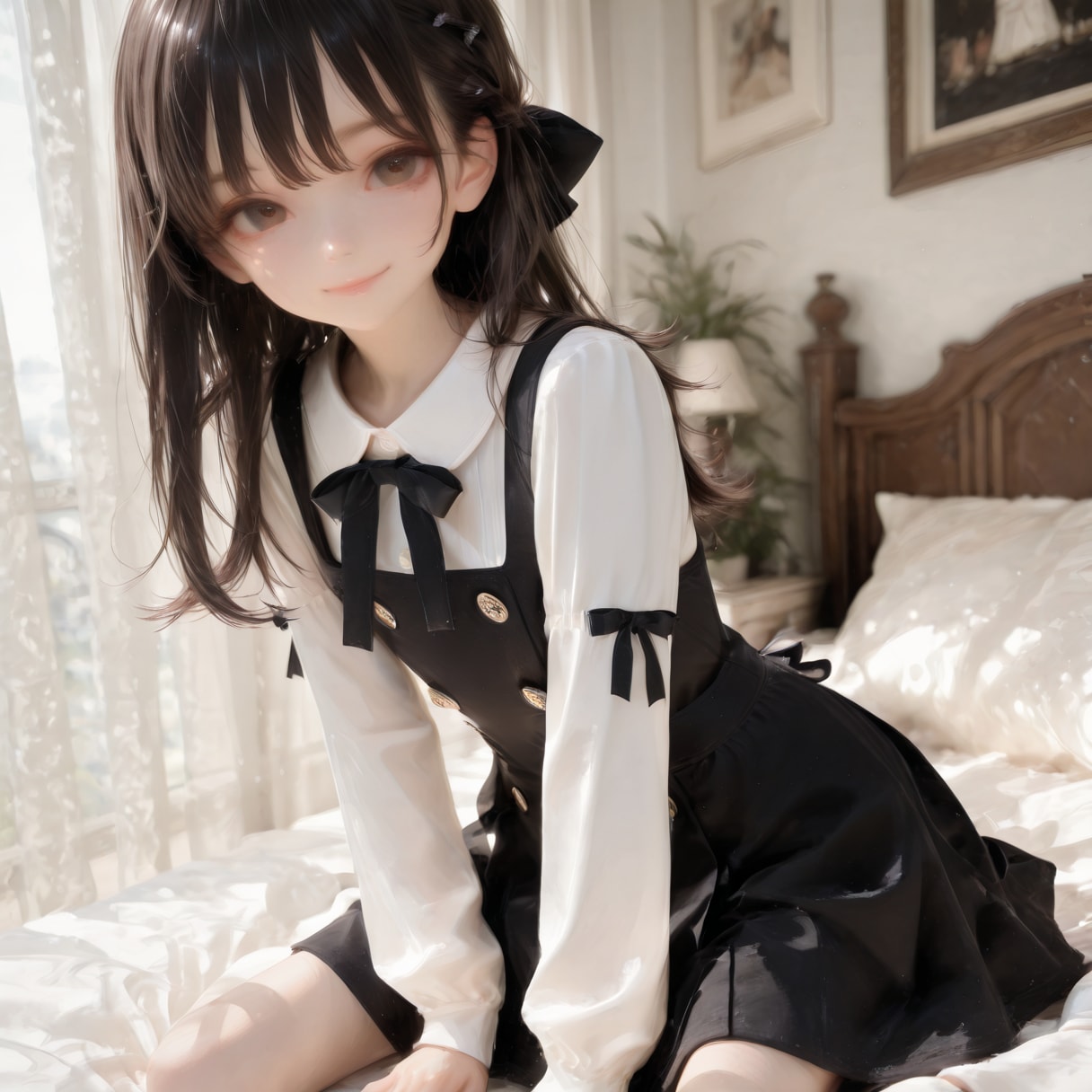 見せてくれる子