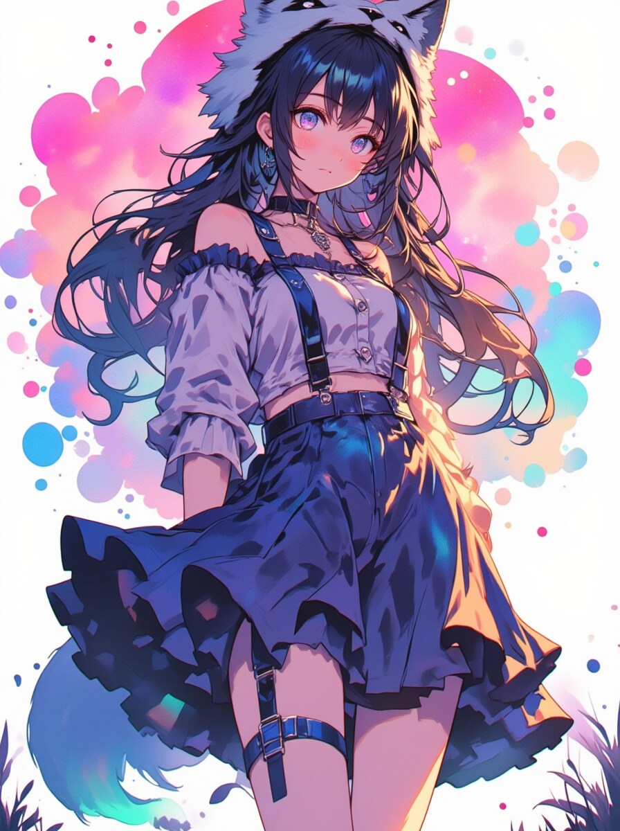 擬態おおかみ-chan | の人気AIイラスト・グラビア