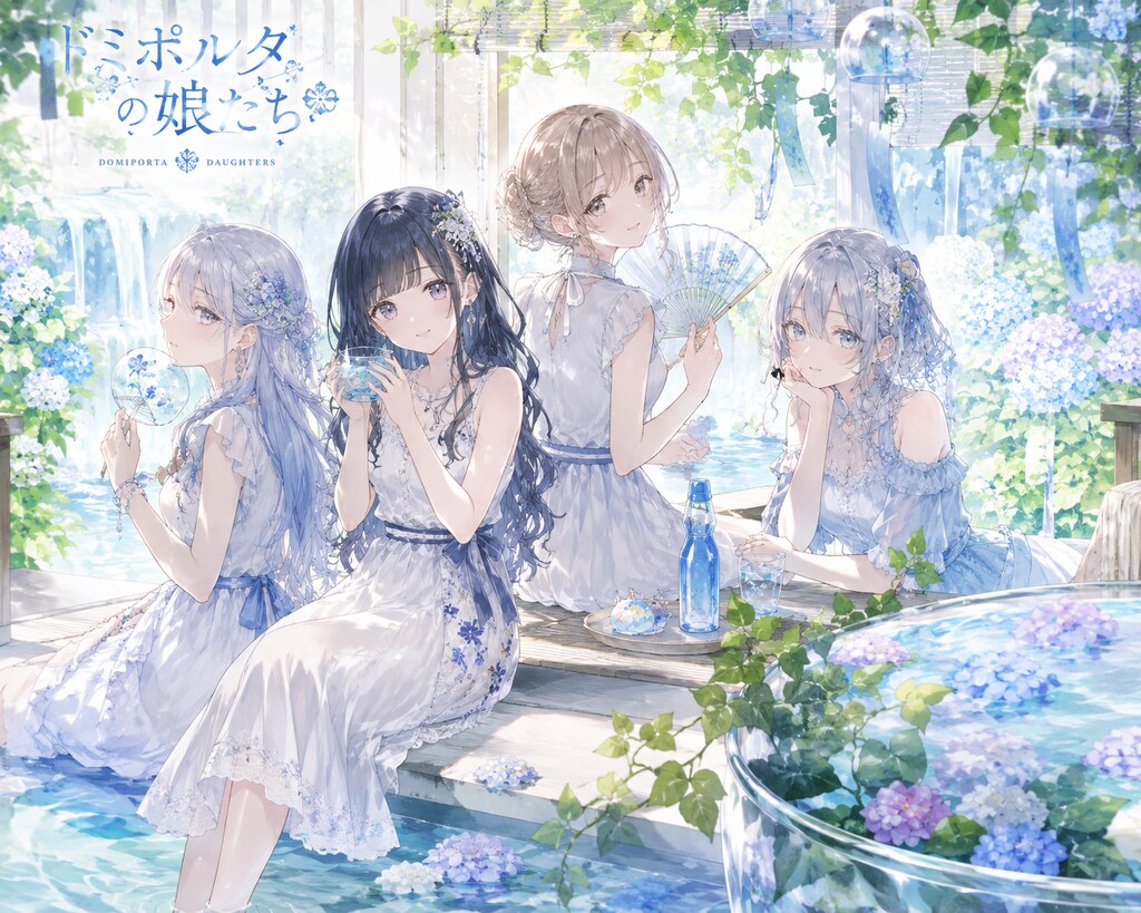 夏の涼しげガールズ【ボツ】