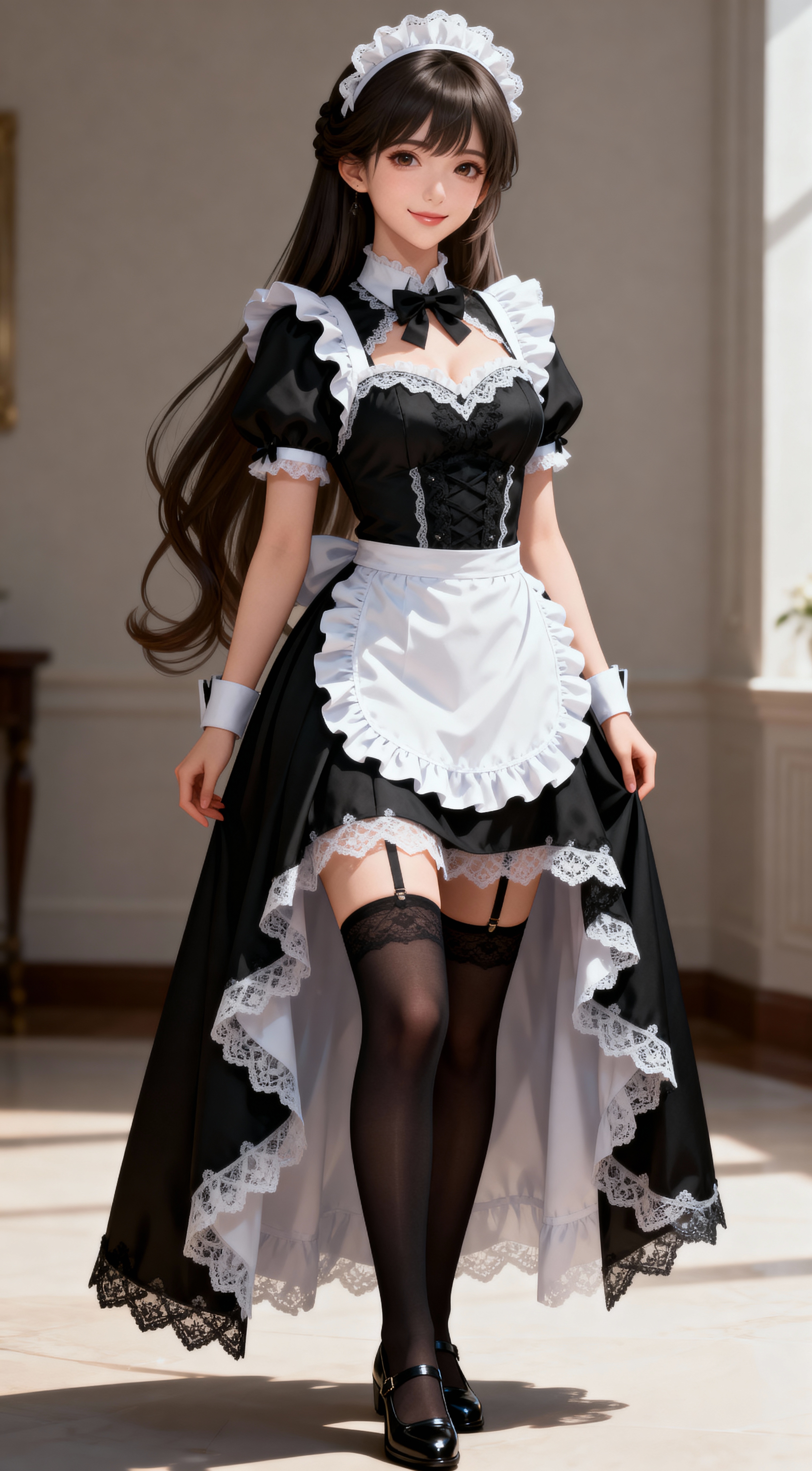 メイド | の人気AIイラスト・グラビア