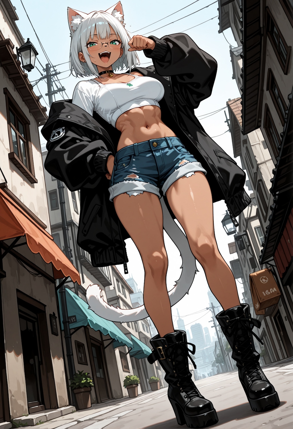 【今日の腹筋】猫ケモノ姉、妹捜索とつまみ食いの旅