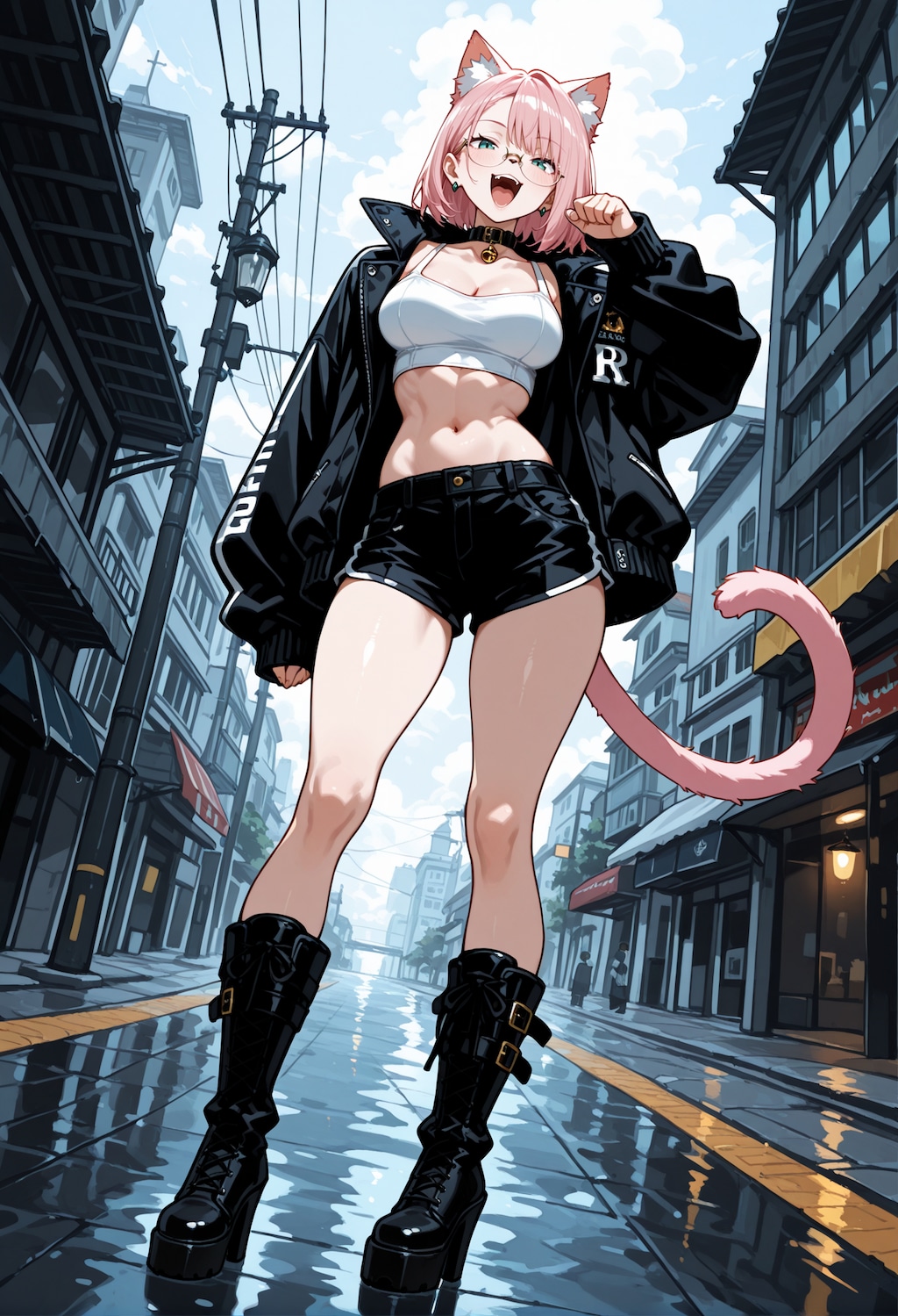 【今日の腹筋】猫ケモノ姉、妹捜索とつまみ食いの旅