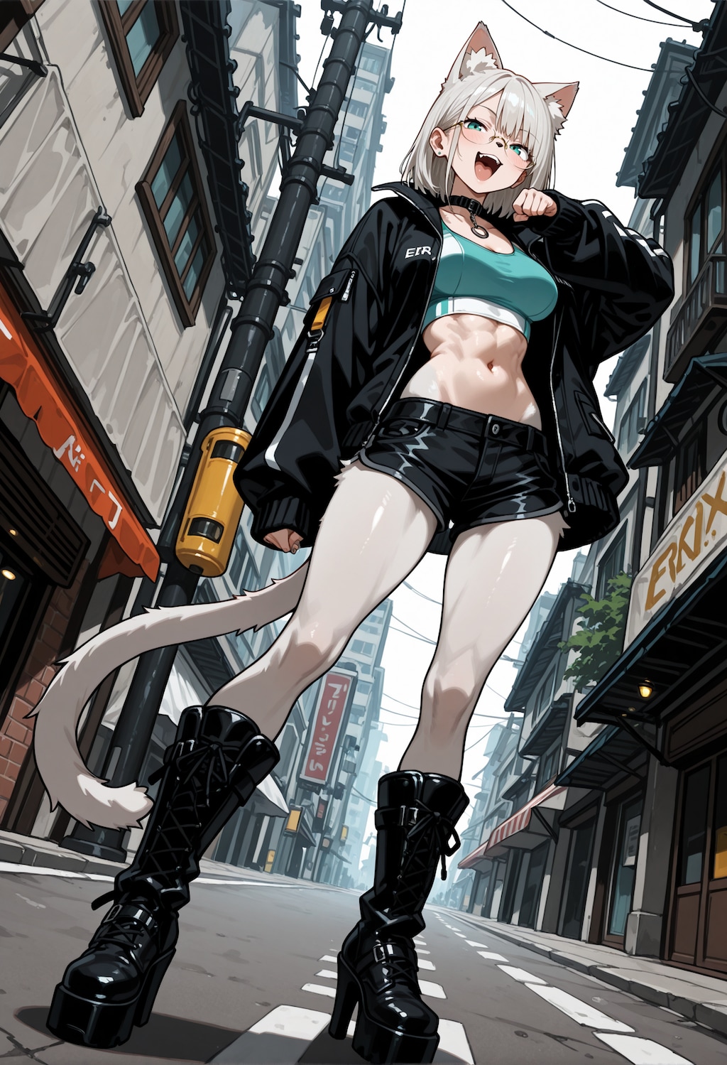 【今日の腹筋】猫ケモノ姉、妹捜索とつまみ食いの旅