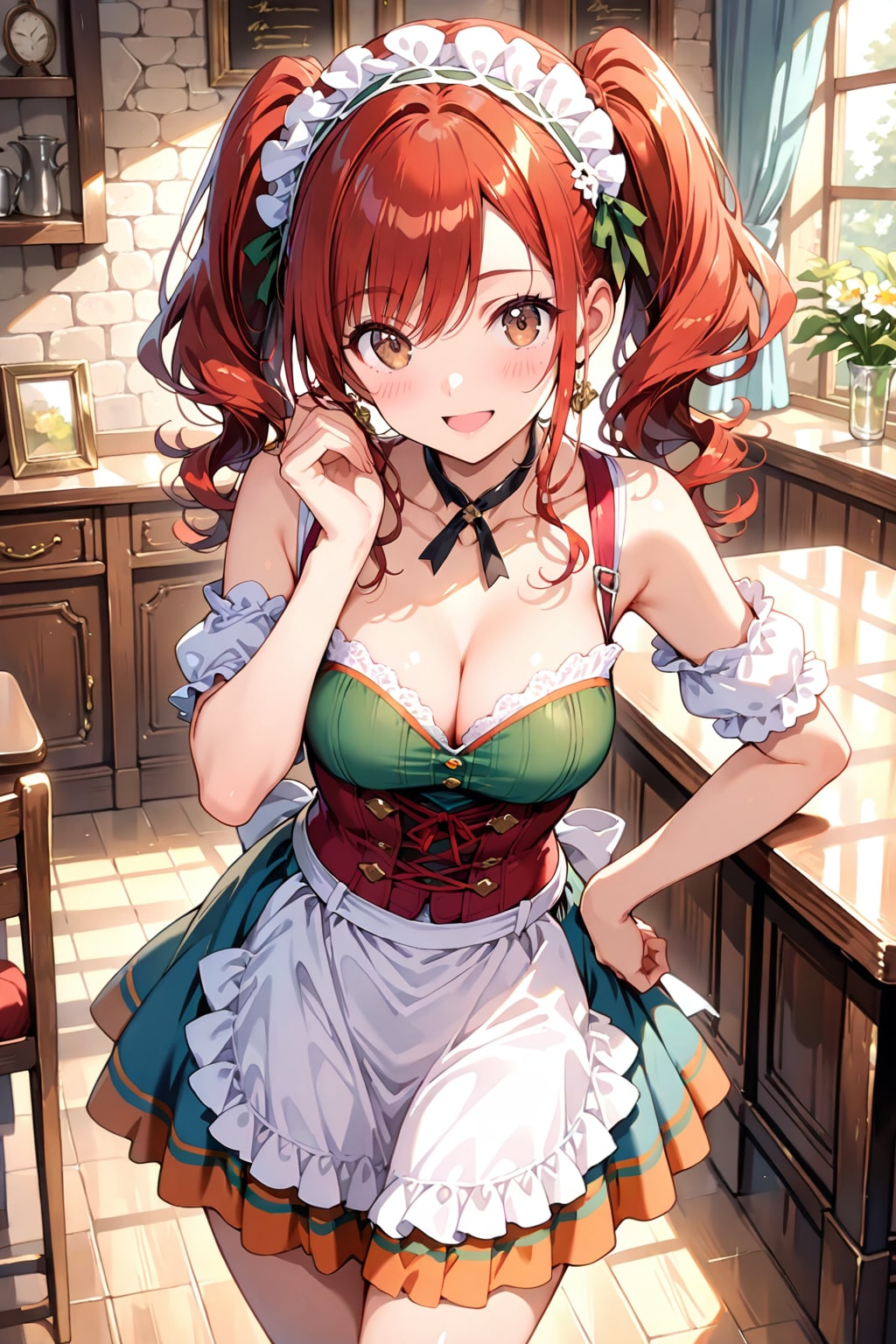 【撮影会】洋館のディアンドル娘 Z827