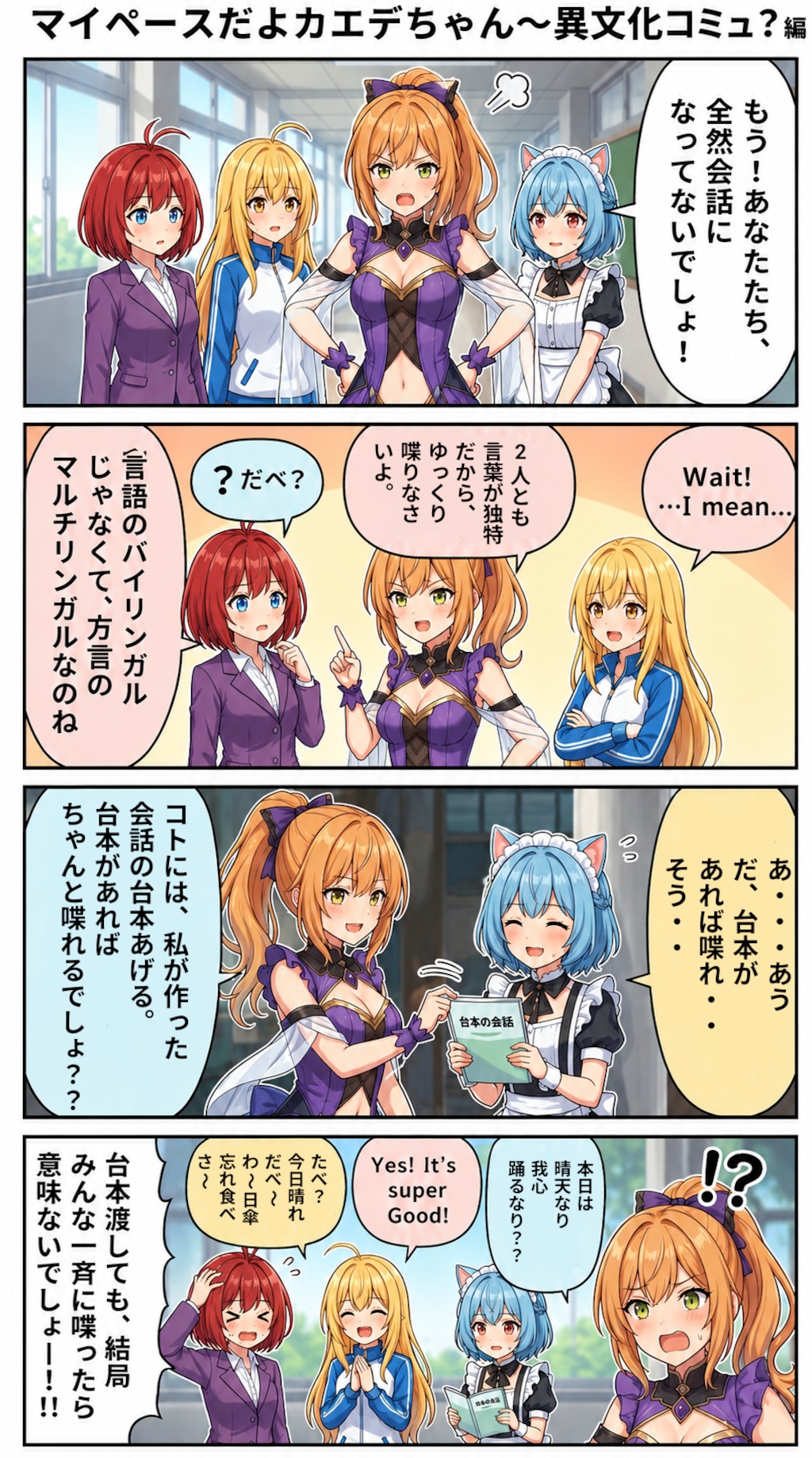 マイペースだよカエデちゃん〜異世界コミュ？編