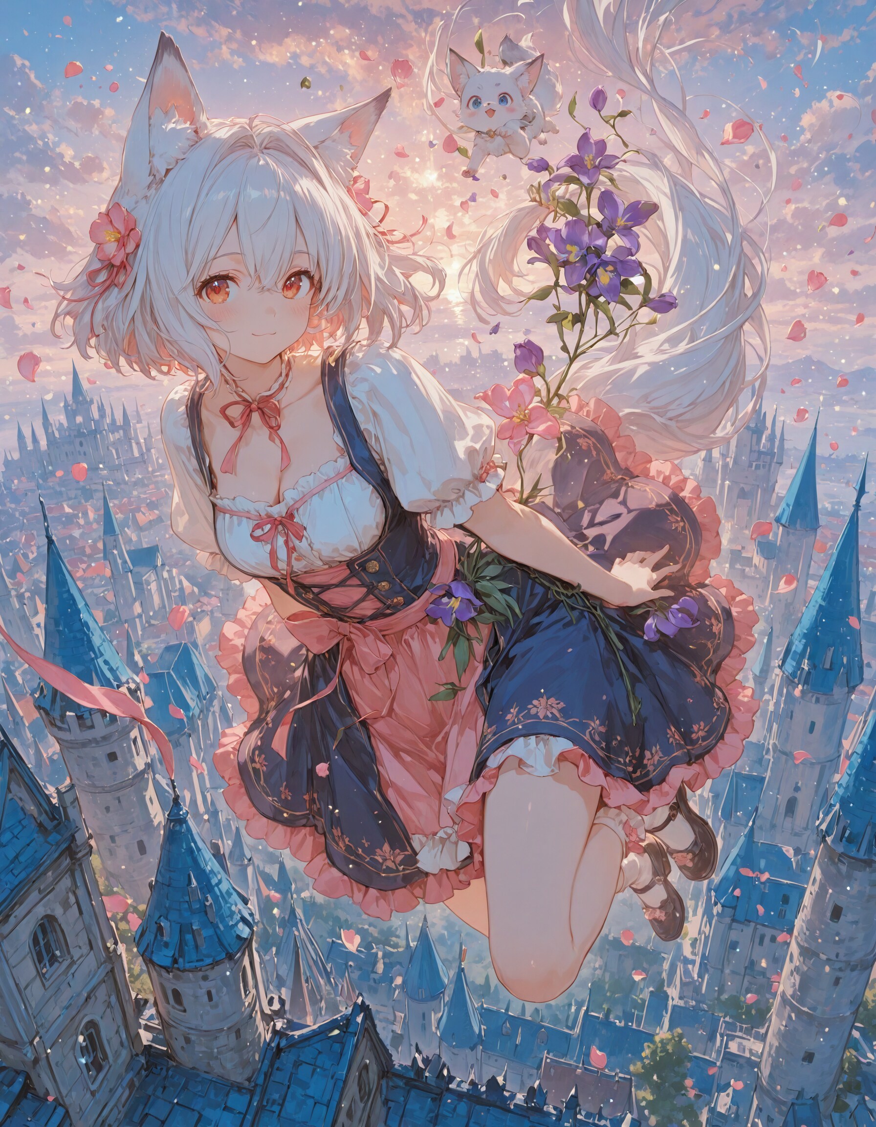 けもみみ娘 | の人気AIイラスト・グラビア