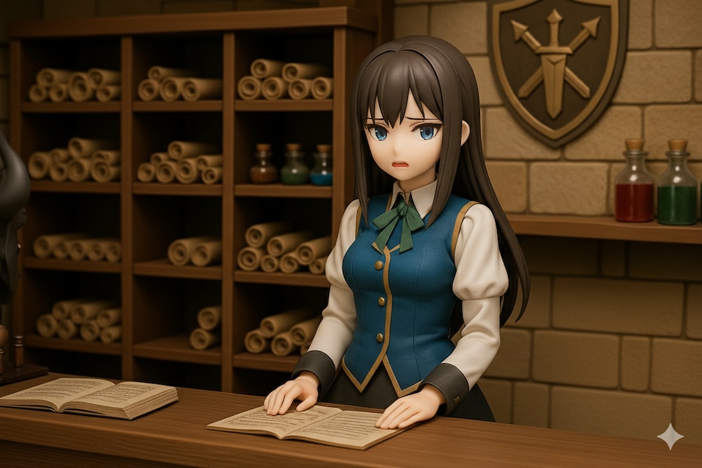 ギルドのお姉さん