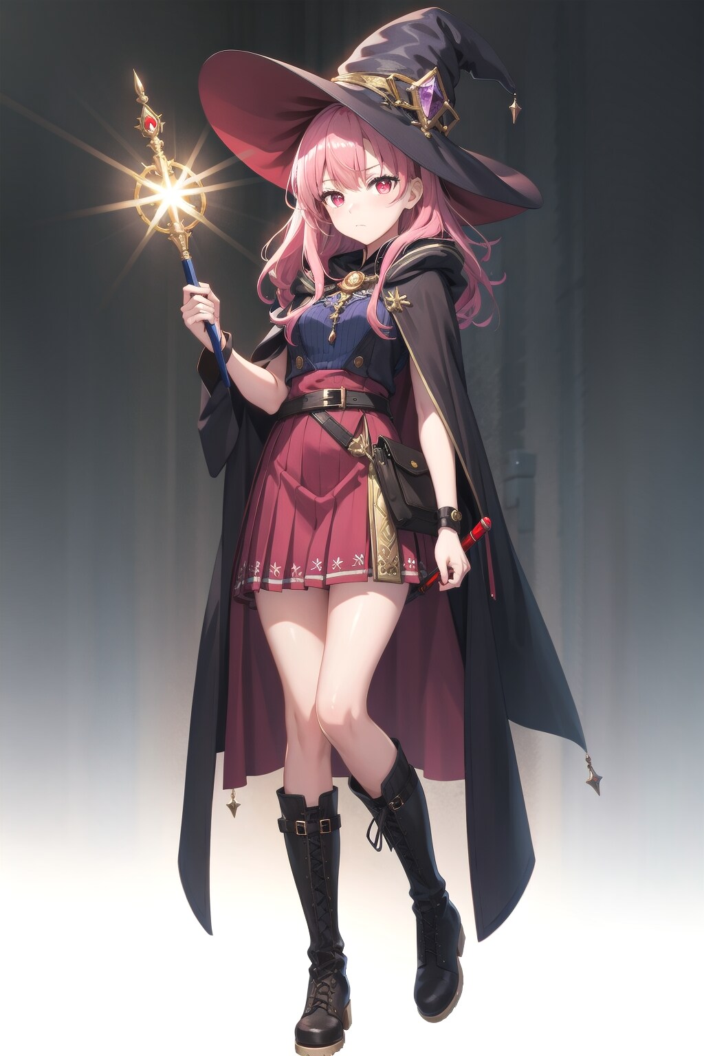 魔法使いの女の子４０ | の人気AIイラスト・グラビア