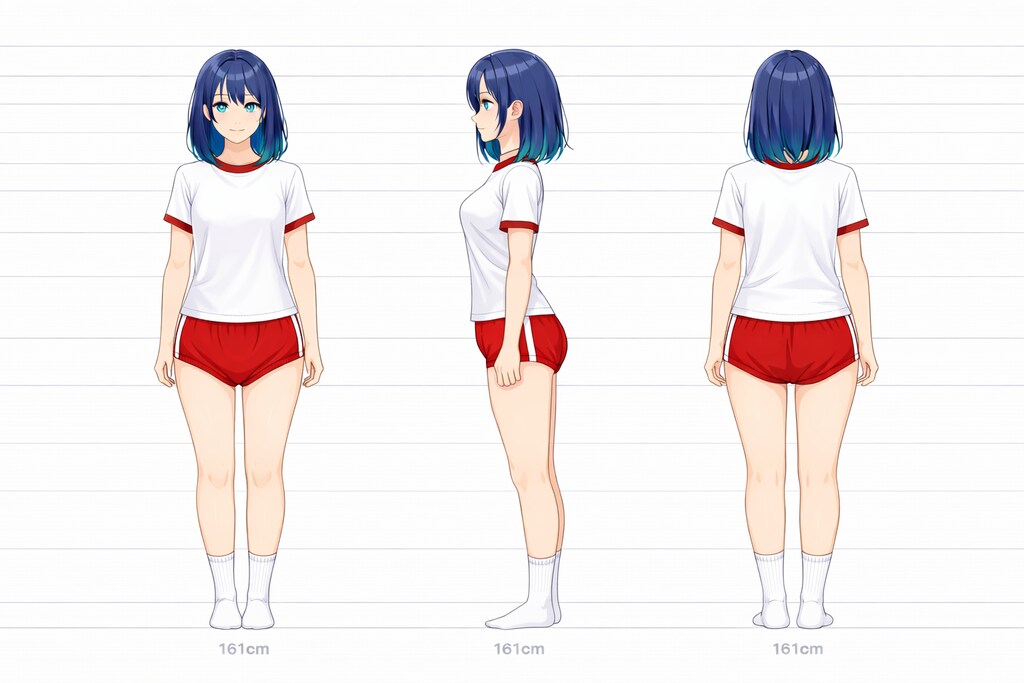 散らかった和室の朝ストレッチ