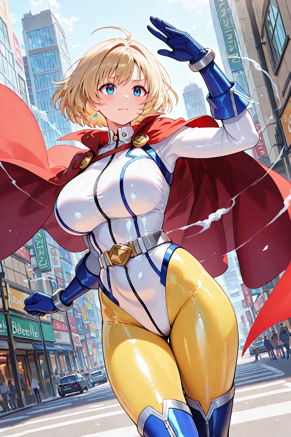 どこかで見たことあるスーパーヒロインちゃん