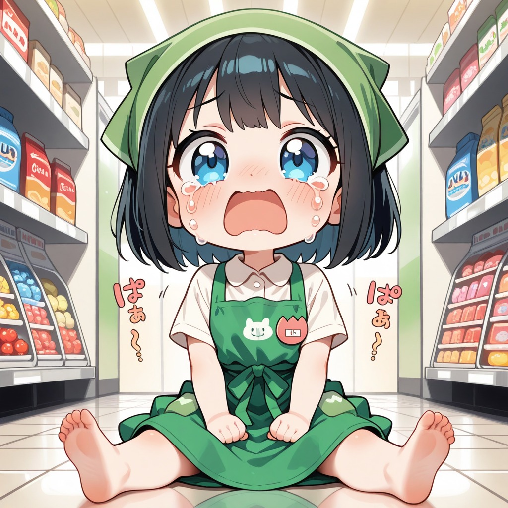 ちび過ぎる店員