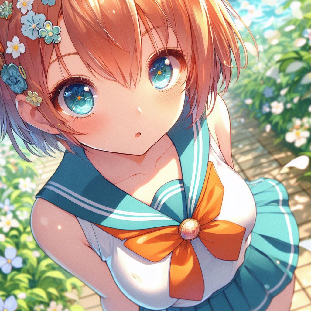 ノースリーブセーラー服