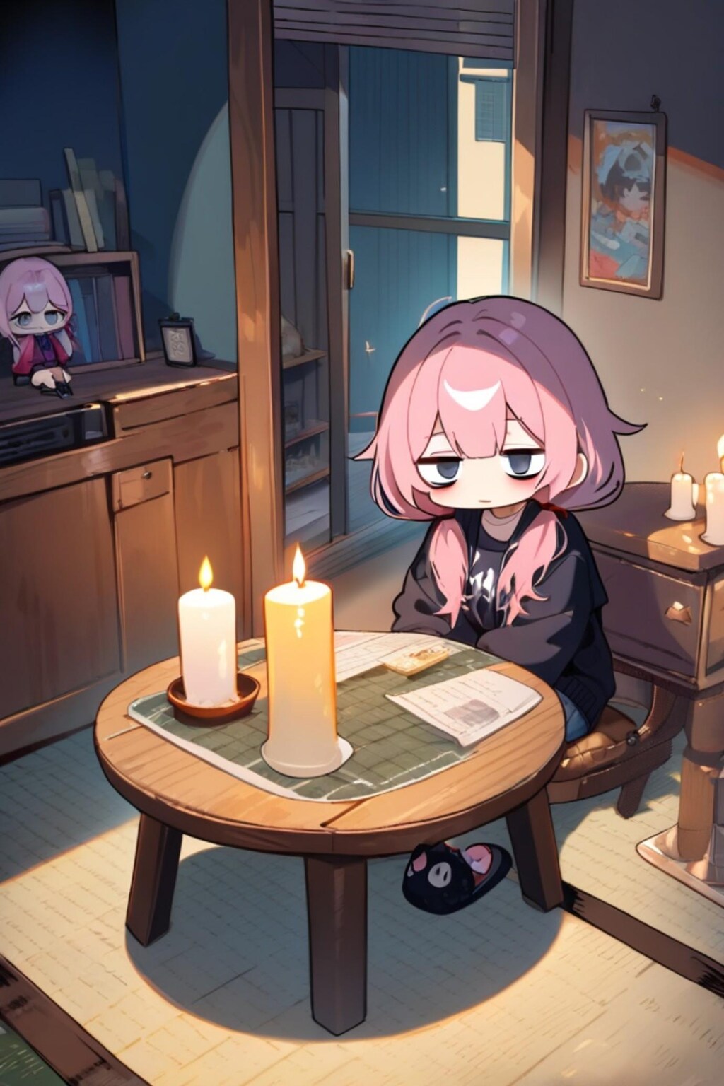 ピンク髪の陰キャちゃん