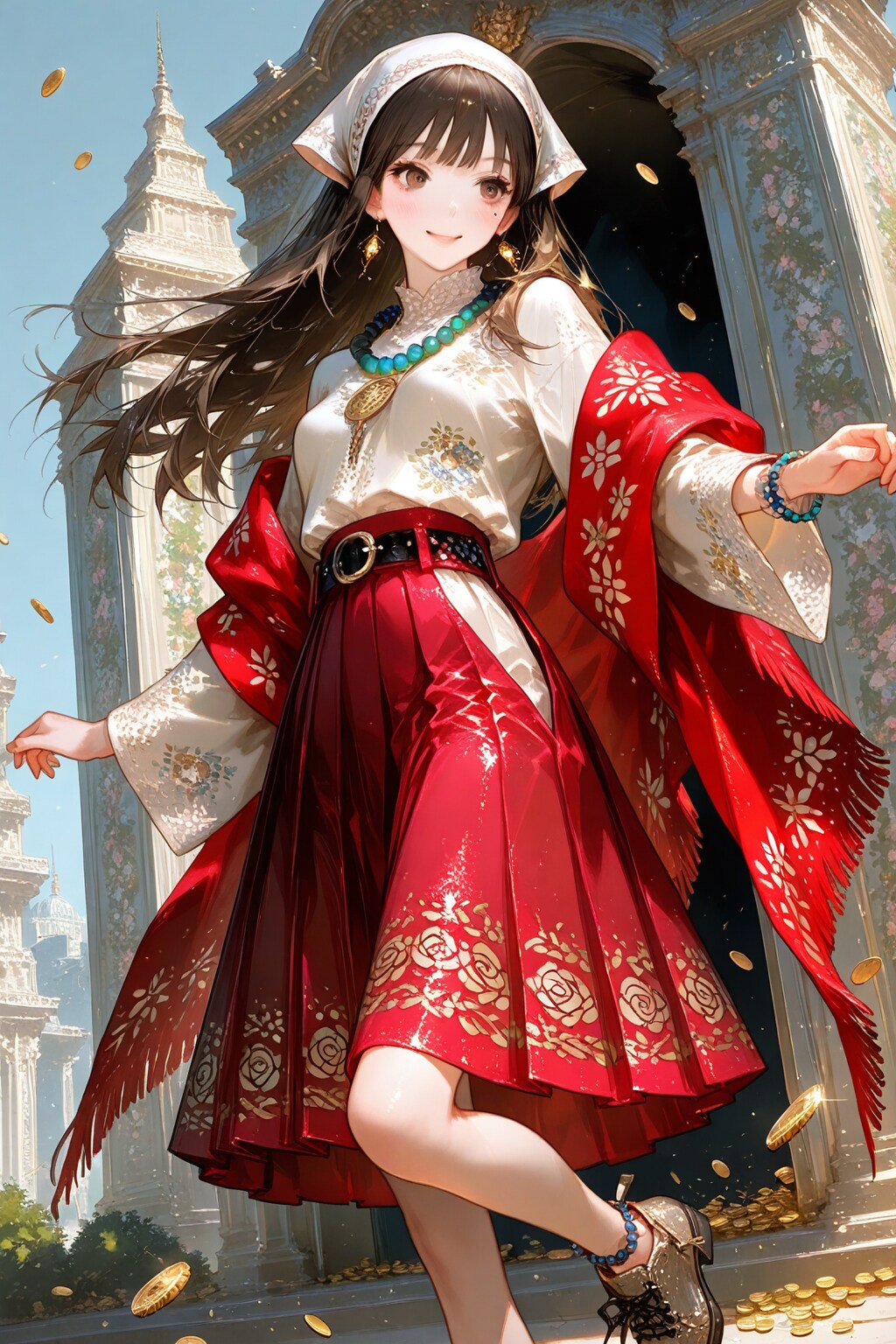 キチュア女性の民族衣装/エクアドル | の人気AIイラスト・グラビア