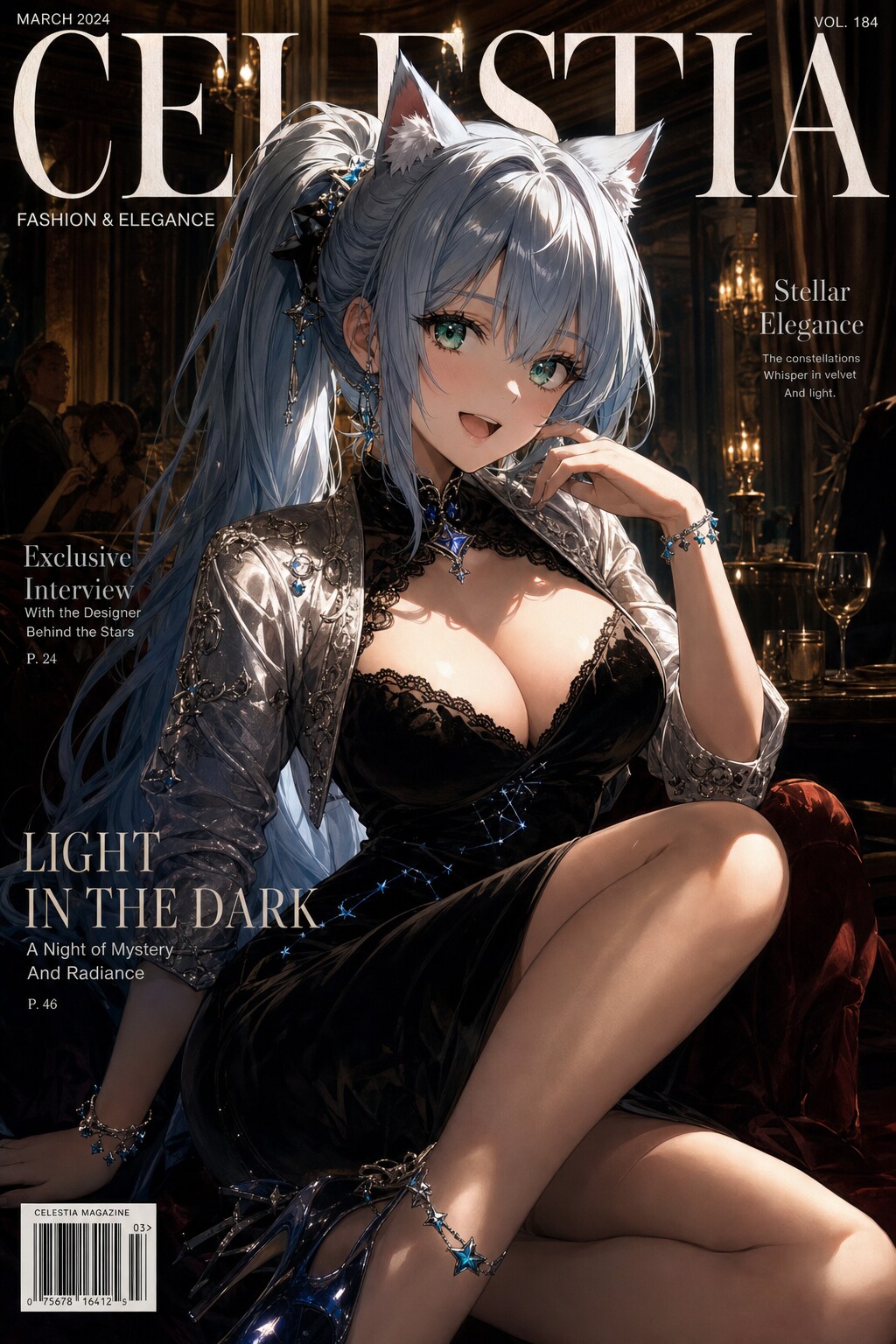 ファッション誌『CELESTIA』表紙📕✨