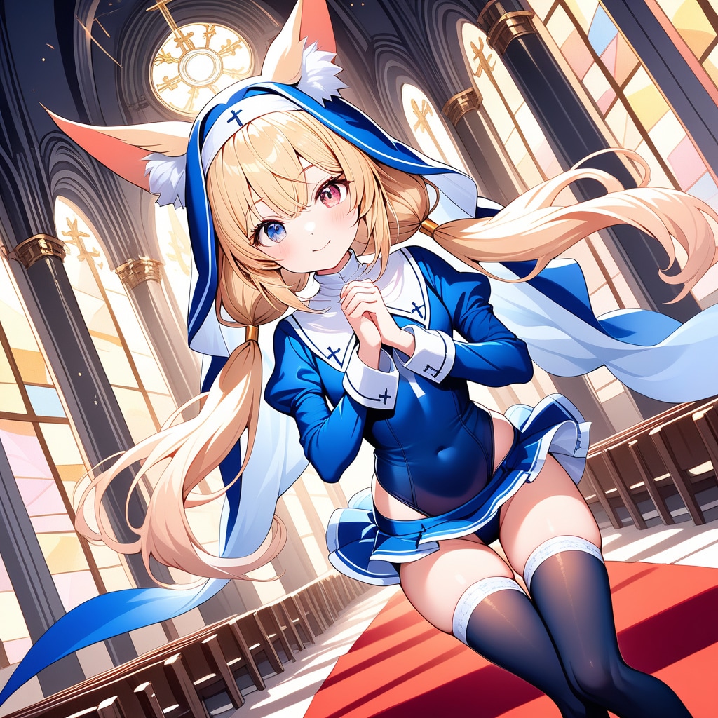 レオタードシスター狐娘・四女