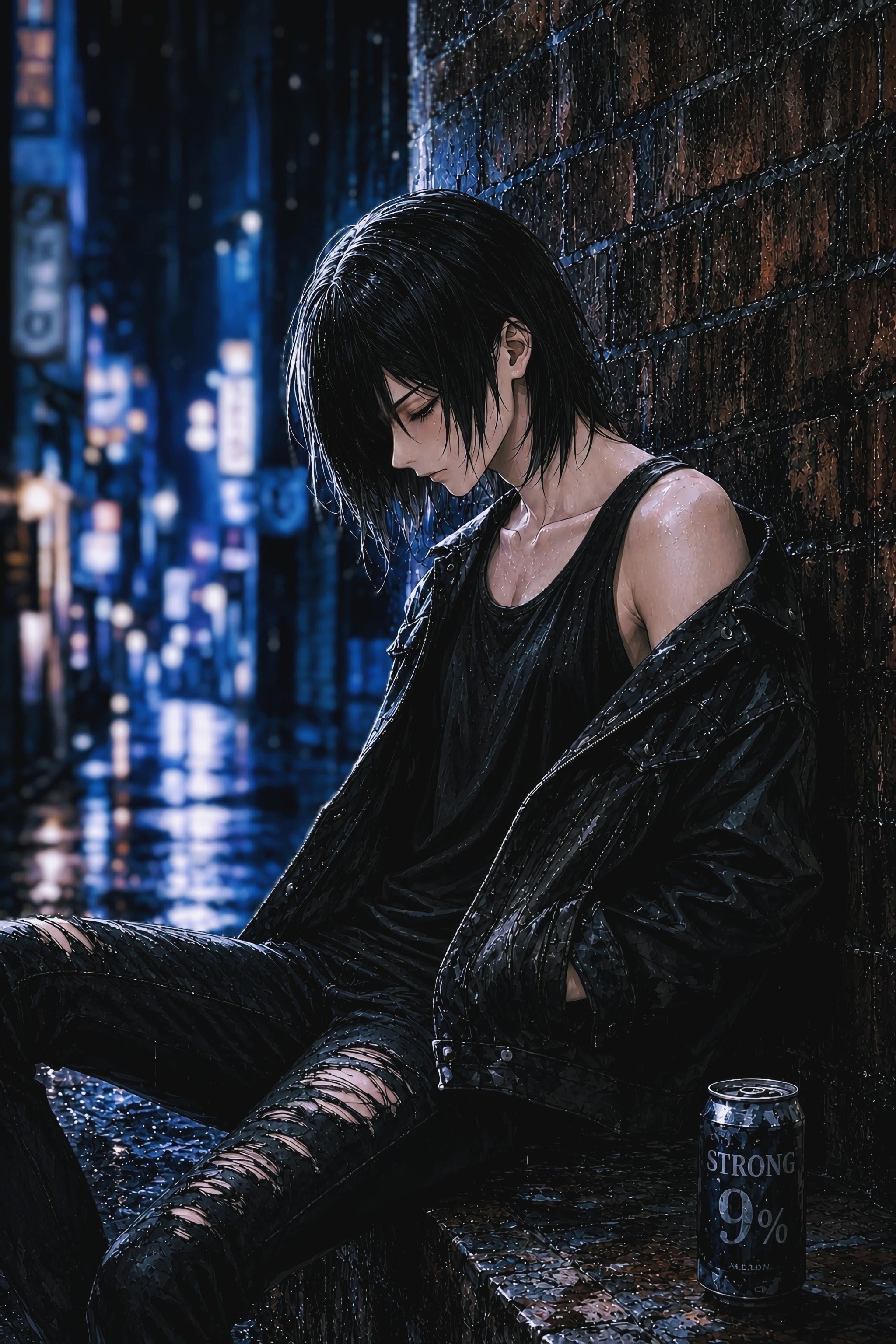 止まない雨   #suno | の人気AIイラスト・グラビア