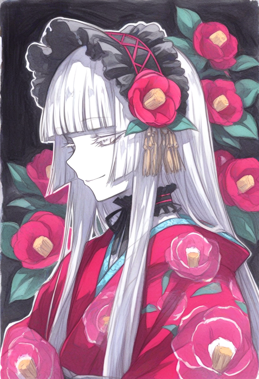 椿 | の人気AIイラスト・グラビア