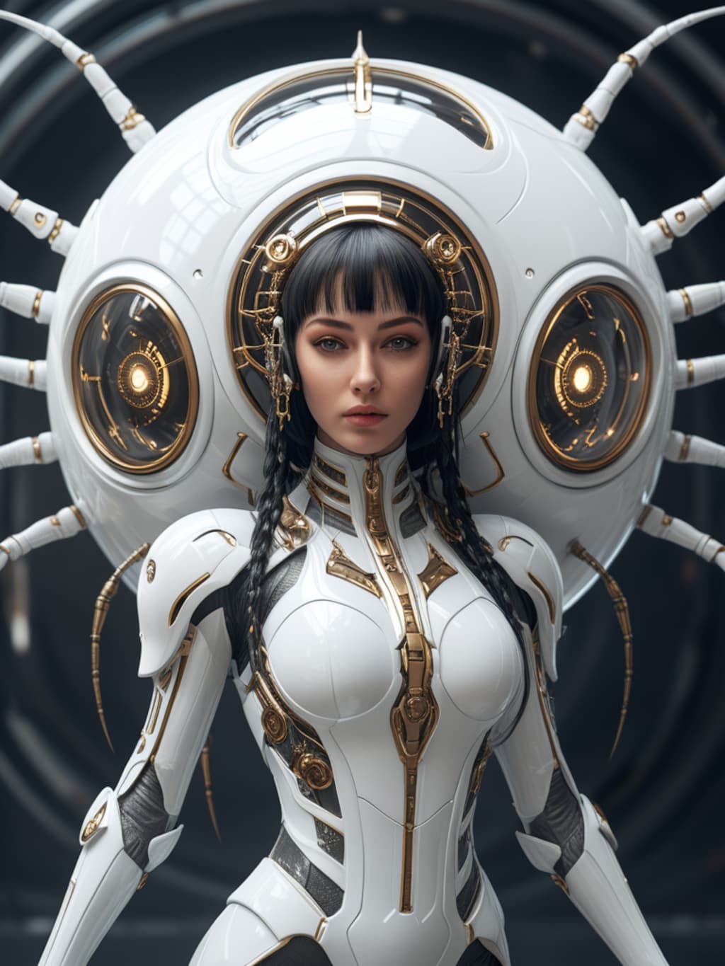 cosmic android & spider machine