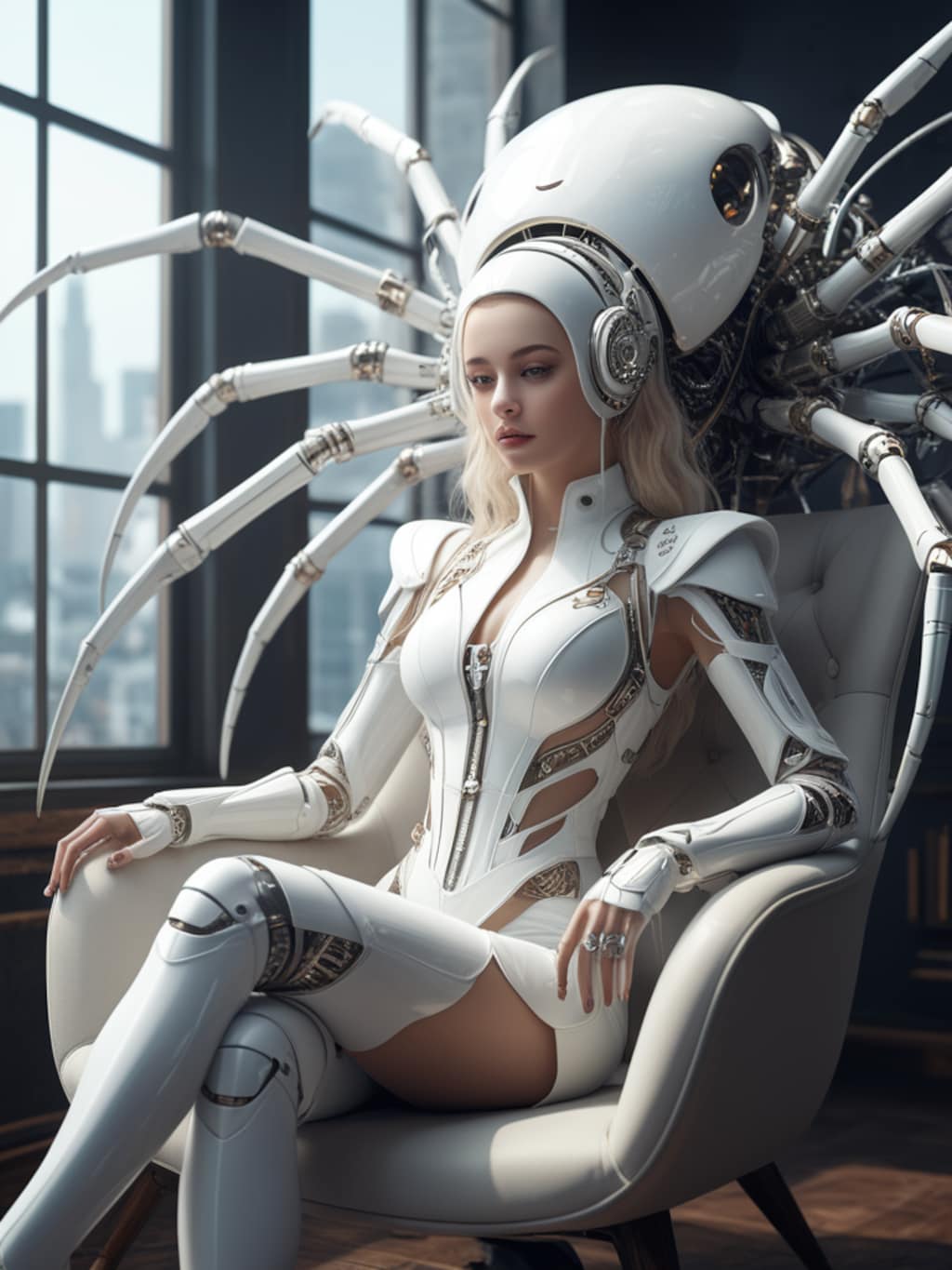 cosmic android & spider machine