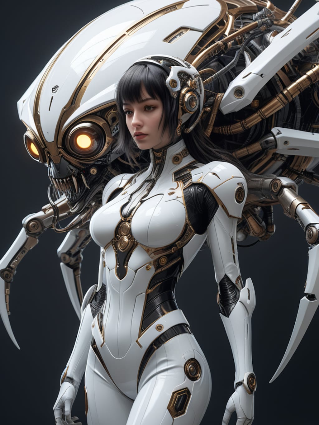 cosmic android & spider machine