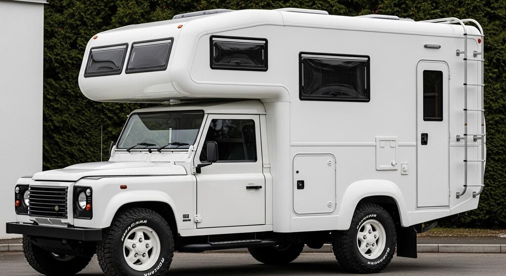 ランドローバーディフェンダ―キャンピングカー