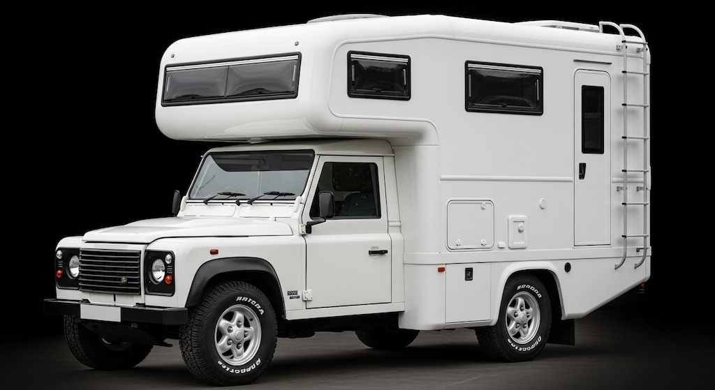 ランドローバーディフェンダ―キャンピングカー