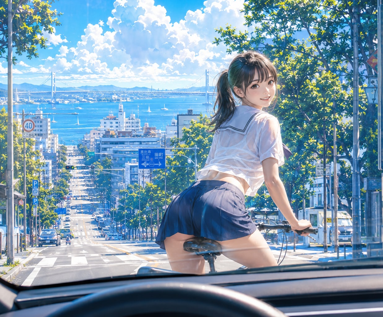 海の見える街