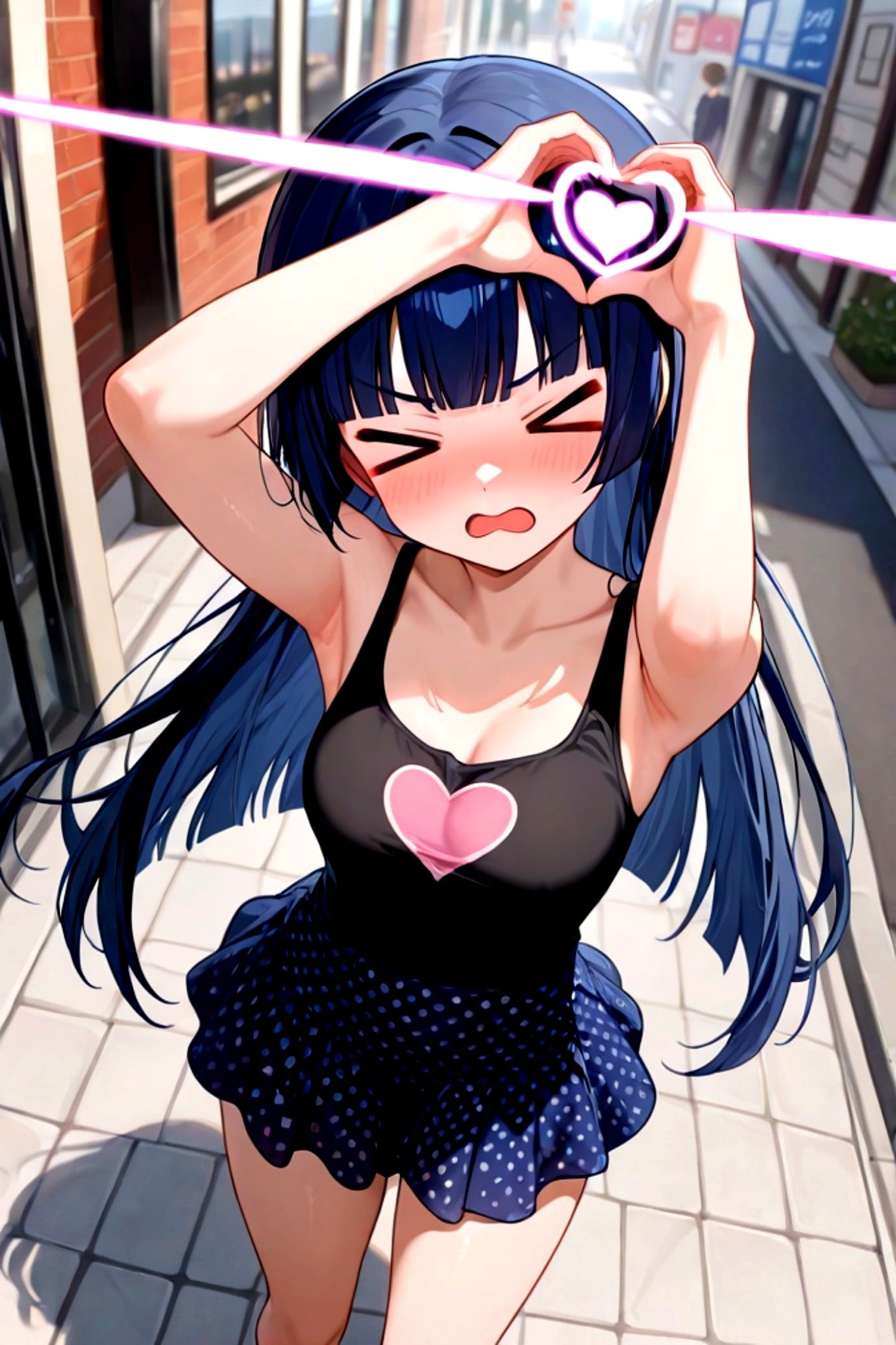 青髪ちゃん