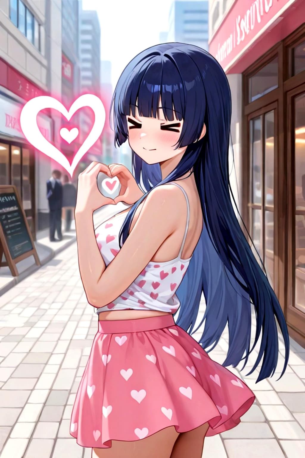 青髪ちゃん