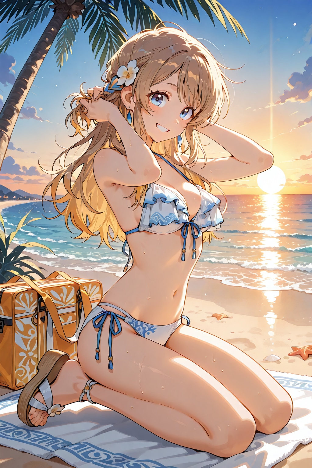 夕暮れ