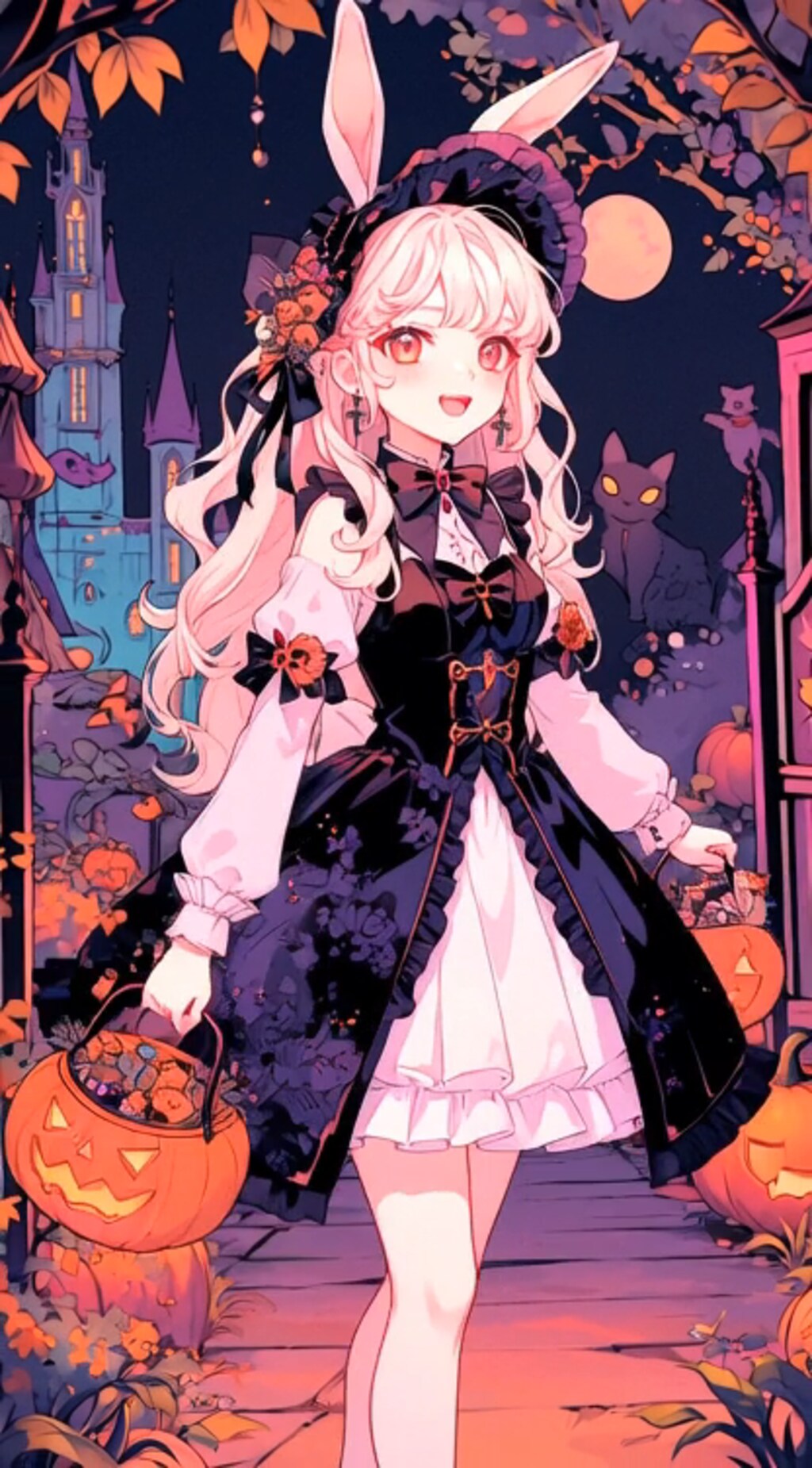 月夜のゴスうさぎ感謝祭