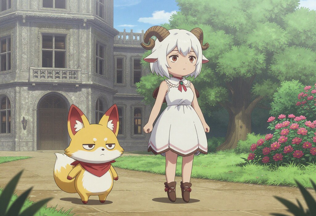 【よその子】メイちゃんとお茶会