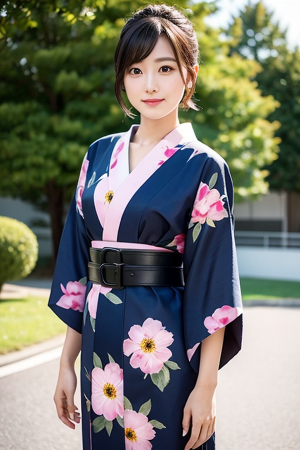 着物／浴衣風を色々と試してみた