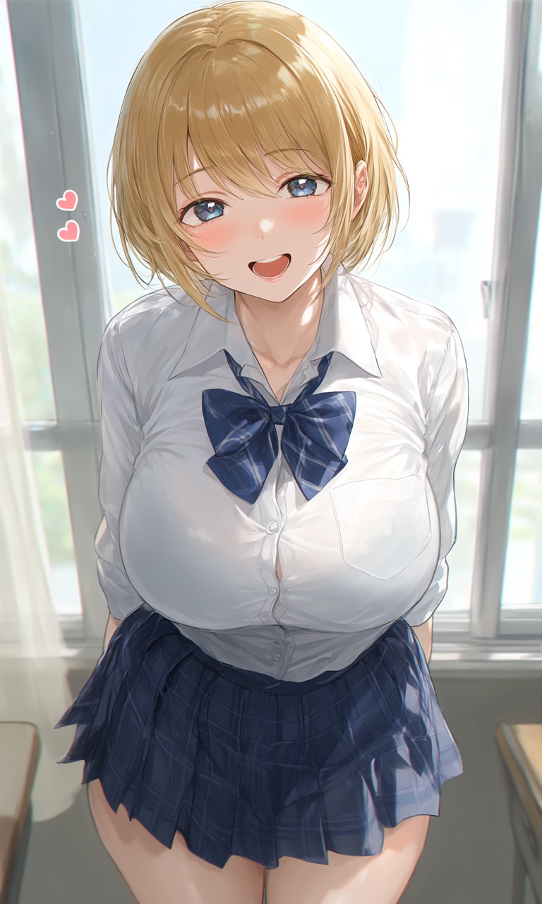同じクラスの金髪ギャル