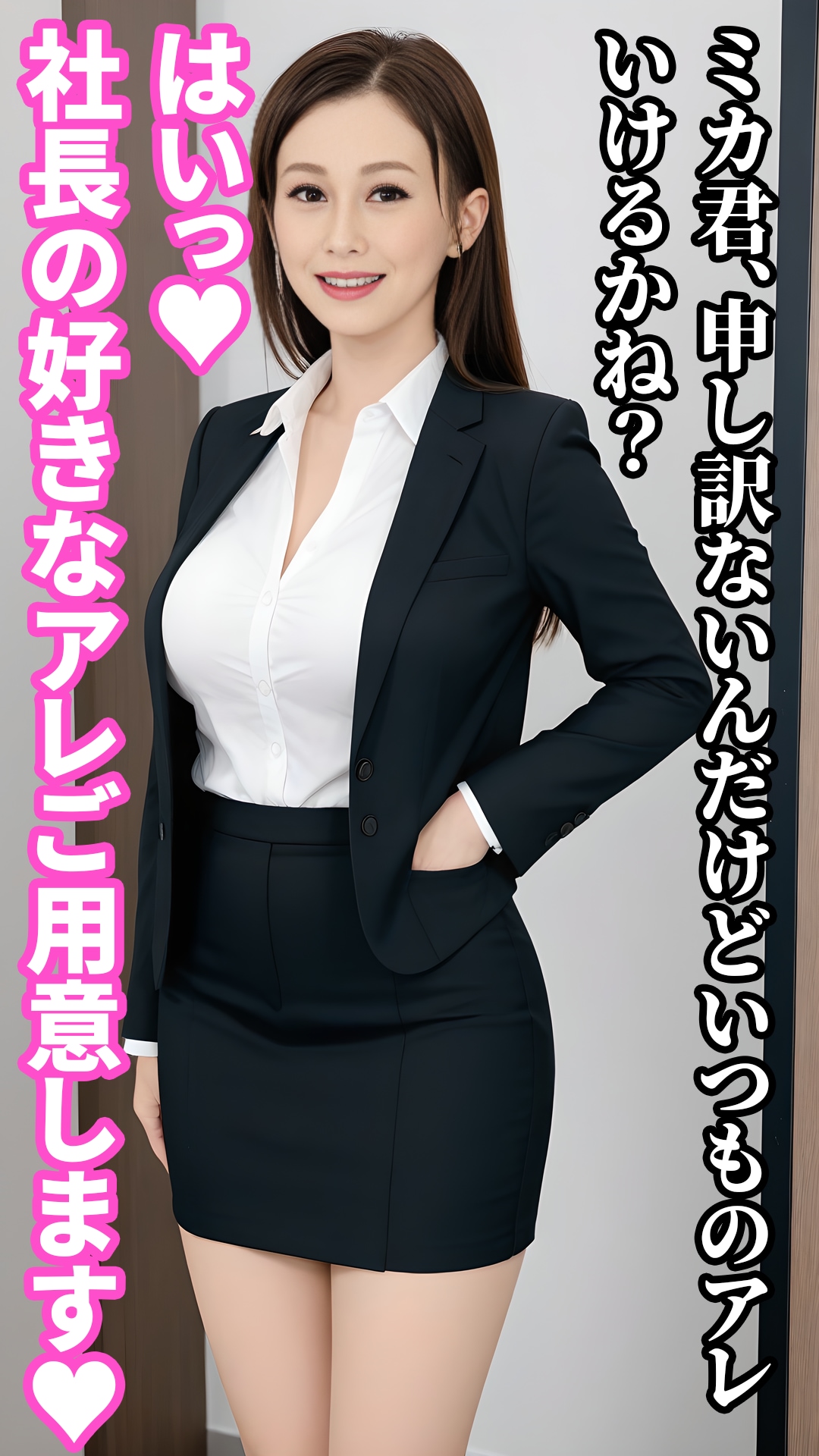 無料便女制度がある大手会社の日常　文字コラ３コマ