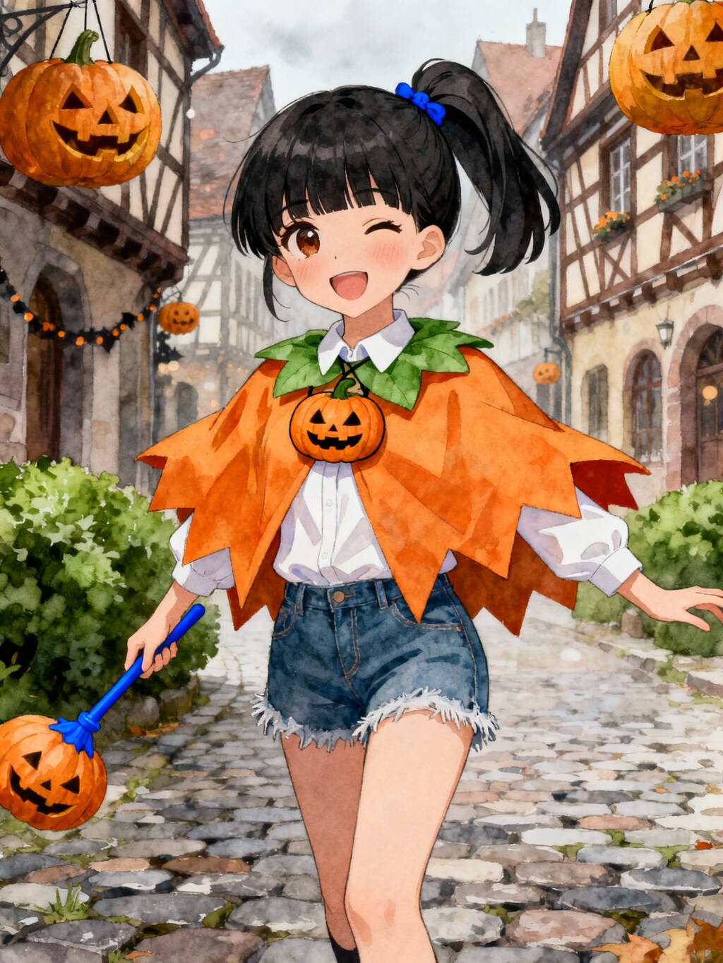 ハロウィン祭りに参加するぞ