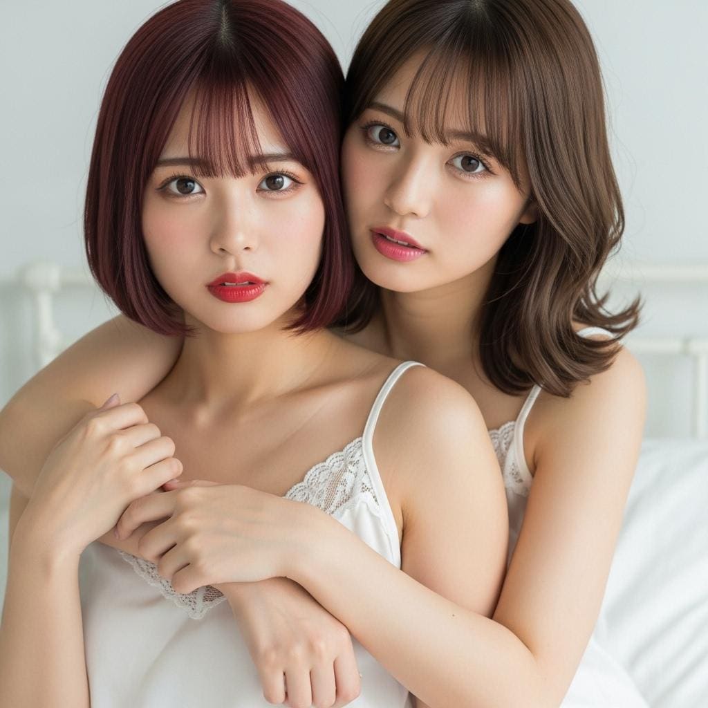 後ろから抱きしめて、、、