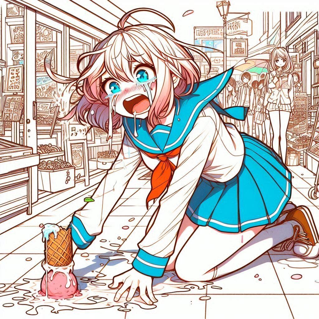 君が流した涙の理由-Dalle編