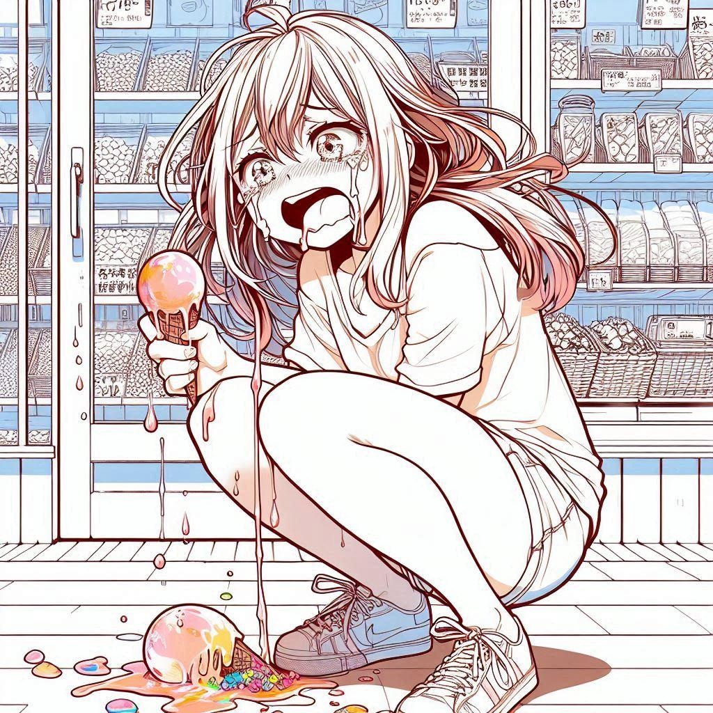 君が流した涙の理由-Dalle編