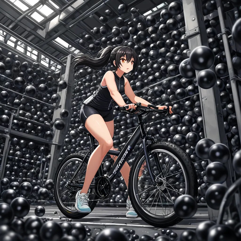 黒玉工場、サイクリング２