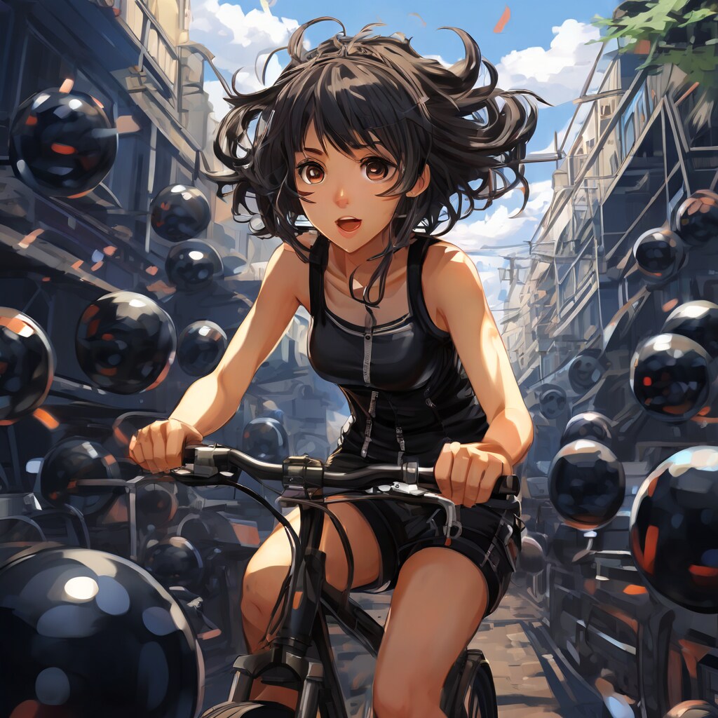 黒玉工場、サイクリング２