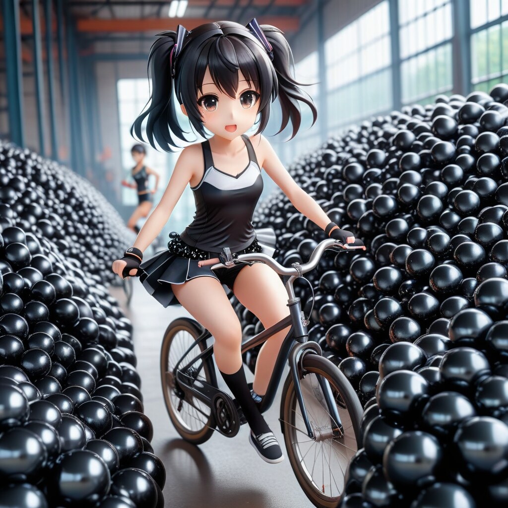 黒玉工場、サイクリング２