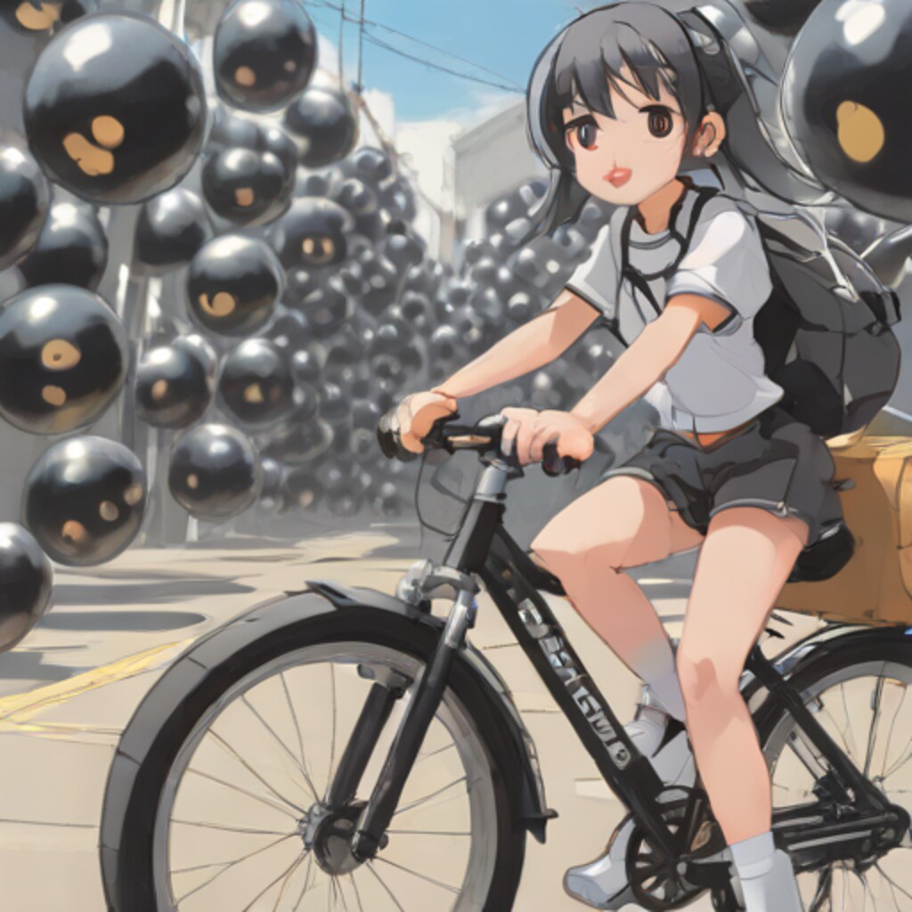 黒玉工場、サイクリング２