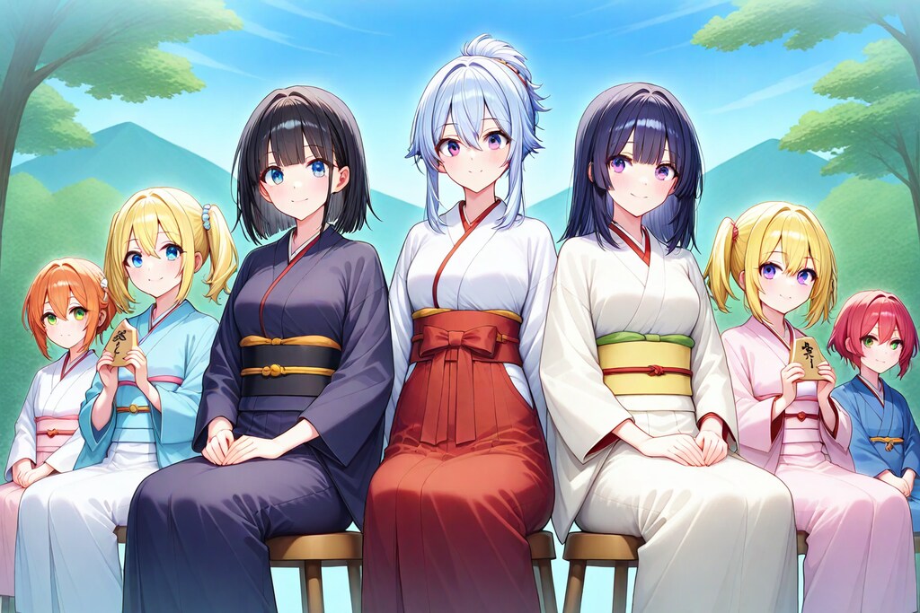 七色の絆、空の下で